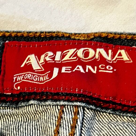 Arizona Jean Co Mens Relaxed Straight Jeans 32x34 Med Wash EUC - Picture 7 of 10